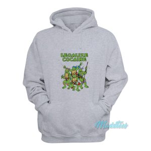 Legalize Cocaine Teenage Mutant Ninja Turtles Hoodie 1