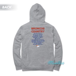 Let Ride Denber Boncos Broncos Country Hoodie 2