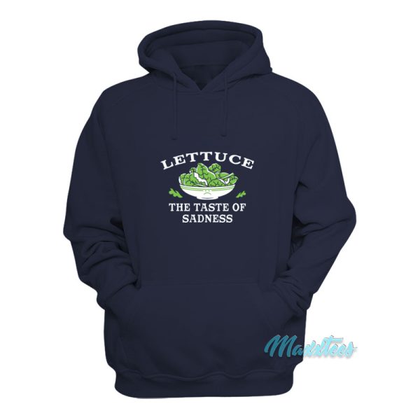 Lettuce The Taste Of Sadness Spiderman Hoodie