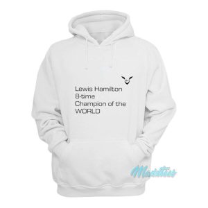 Lewis Hamilton 8 Time Champion Hoodie 2