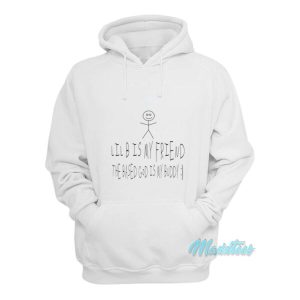 Lil B Is My Friend Pencil Hoodie 1 Lil B Is My Friend Pencil Hoodie 2