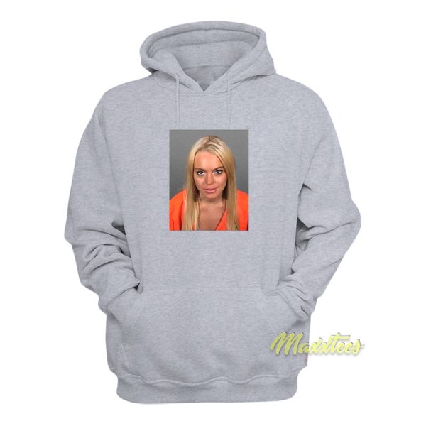 Lindsay Lohan Mugshot Hoodie