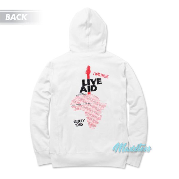 Live Aid The Global Jukebox Hoodie