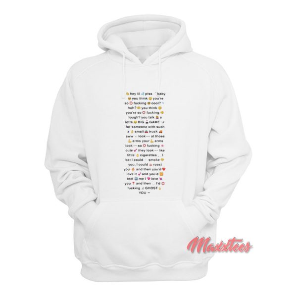 Live Laugh Gec Copy Pasta Hoodie