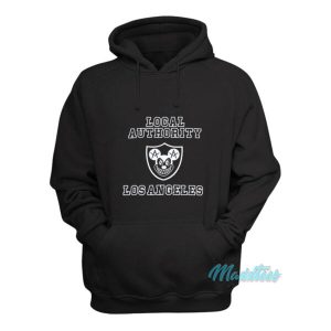 Local Authority Los Angeles Mischief Shield Hoodie 1 Local Authority Los Angeles Mischief Shield Hoodie 2