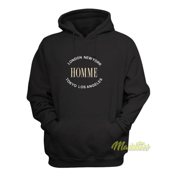 London New York Tokyo Los Angeles Homme Hoodie