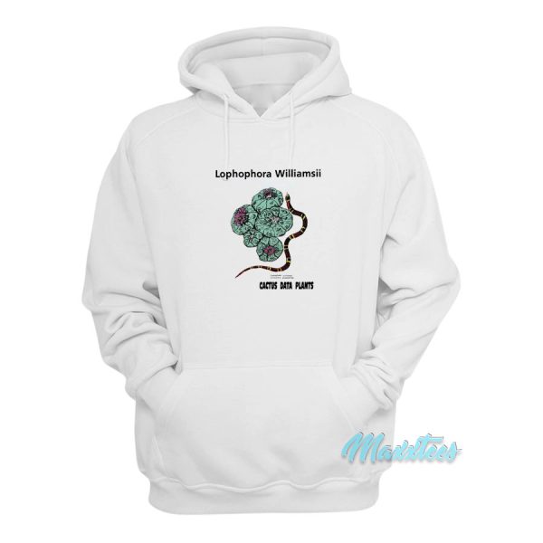 Lophophora Williamsii Cactus Data Plants Hoodie