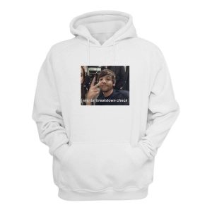 Louis Tomlinson Mental Breakdown Check Hoodie 1 Louis Tomlinson Mental Breakdown Check Hoodie 2
