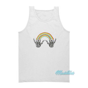 Louis Tomlinson Rainbow Skeleton Tank Top 2