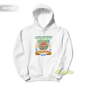 Love Gardening From My Head Peas and Love Hoodie 3