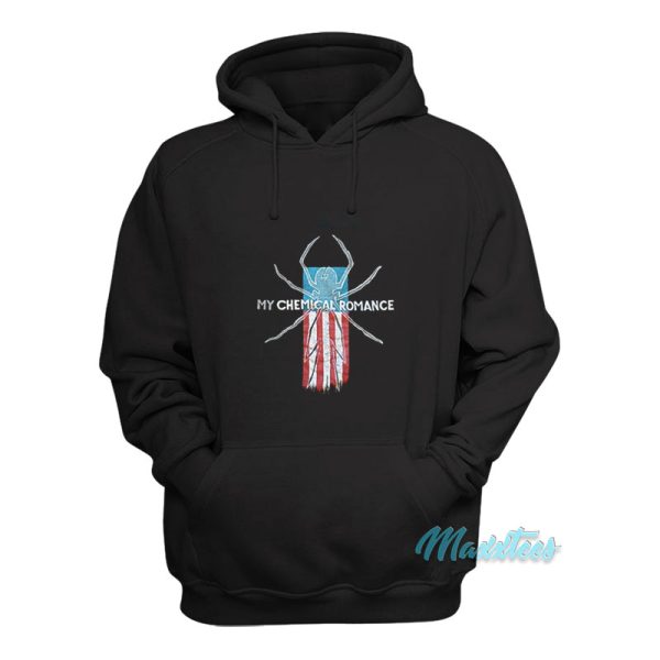 MCR Spider American Flag Hoodie