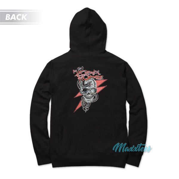 MCR Spider American Flag Skull Hoodie