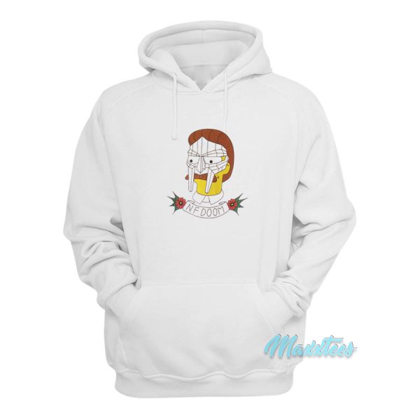 MF Doom Simpsons Ned Flanders NF Doom Hoodie