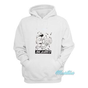 Mac Demarco Bart Simpson Let Her Go Dude Hoodie 2