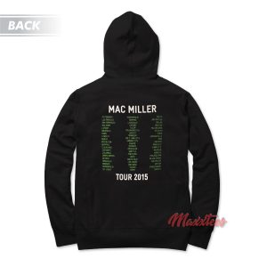 Mac Miller GOOD AM Tour Hoodie 1 Mac Miller GOOD AM Tour Hoodie 2