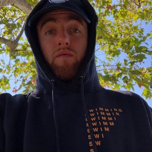 Mac Miller Swimming Wave Hoodie 1