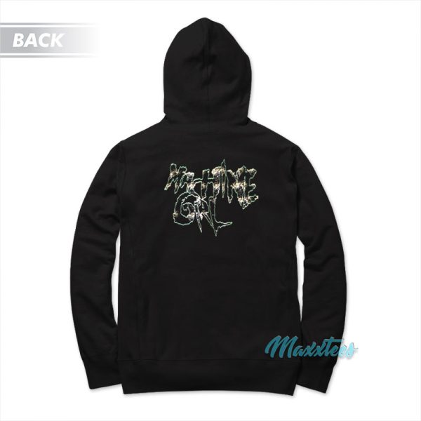 Machine Girl Wolf Girl Hoodie