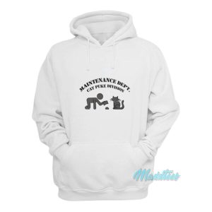 Maintenance Dept Cat Puke Division Hoodie 2