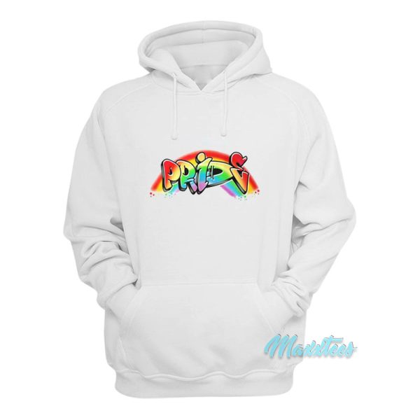 Mariah Carey Pride Airbrush Rainbow Hoodie