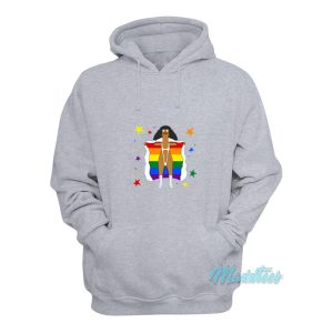 Marshmallow Bobs Burgers Pride Hoodie 1