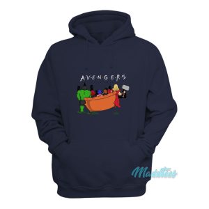 Marvel Avengers Parody Friends Tv Show Hoodie 1