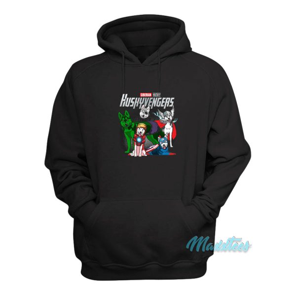 Marvel Avengers Siberian Husky Huskyvengers Hoodie