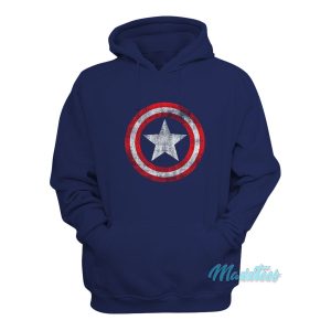 Marvel Captain America Shield Hoodie 1