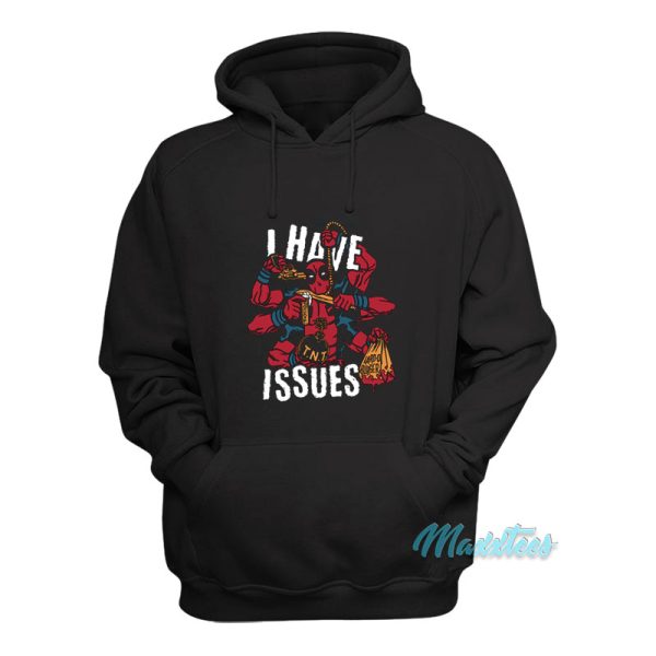 Marvel Deadpool I Have Issues Hoodie