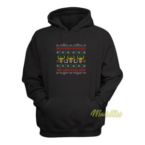 Marvel Loki Ugly Christmas Hoodie 1