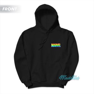 Marvel Pride Power Heroic Courage Strong Hoodie 1 Marvel Pride Power Heroic Courage Strong Hoodie 2