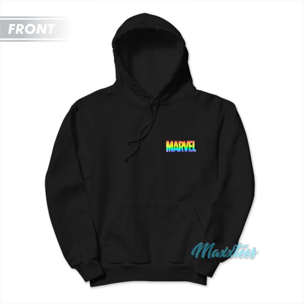 Marvel Pride Power Heroic Courage Strong Hoodie