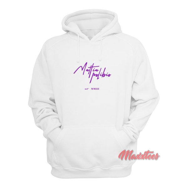 Mattia Polibio Merch Hoodie