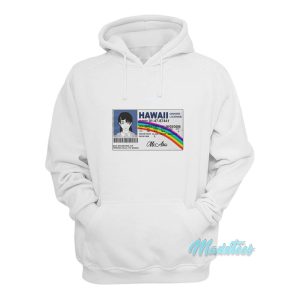 McAsa Hawaii Driver License Hoodie 1