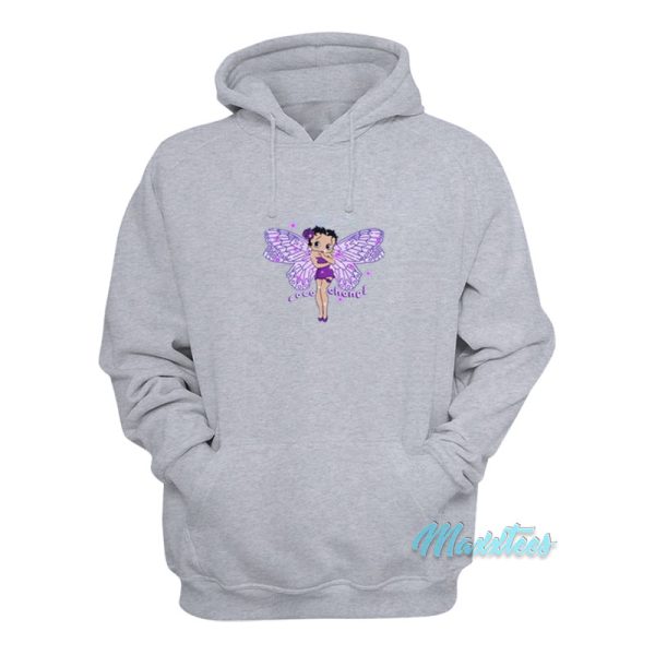 Mega Yacht Betty Boop Butterfly Hoodie