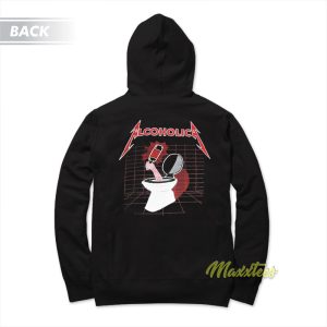 Metallica Alcoholica Cutoff Hoodie 1