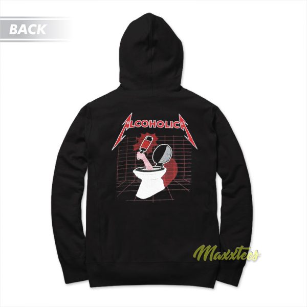 Metallica Alcoholica Cutoff Hoodie