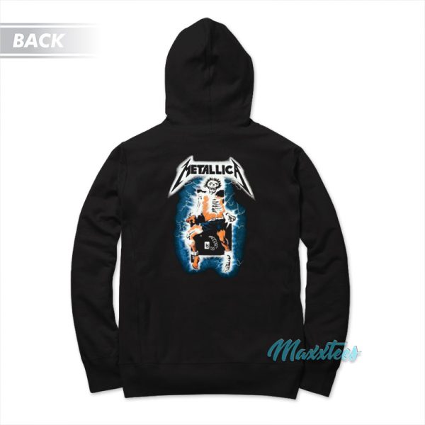 Metallica Metal Up Your Ass Toilet Electric Chair Hoodie