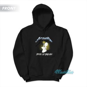 Metallica Metal Up Your Ass Toilet Electric Chair Hoodie 2