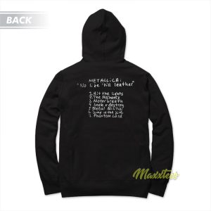 Metallica No Life Til Leather Hoodie 1
