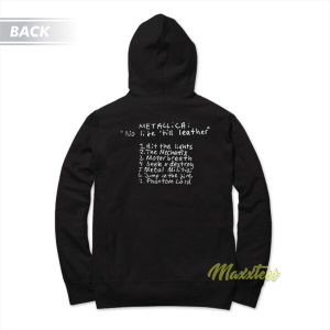 Metallica No Life Til Leather Hoodie 3