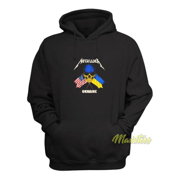 Metallica Ukraine Skull Hoodie