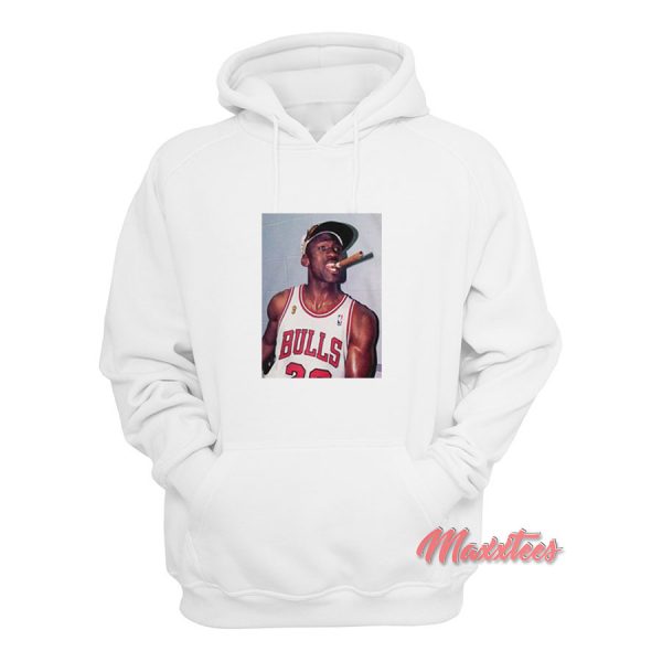 Michael Jordan Cigar Smoke Champions Hoodie