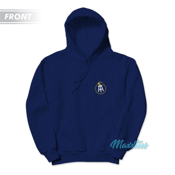 Michigan Wolverines Flag Plant Hoodie