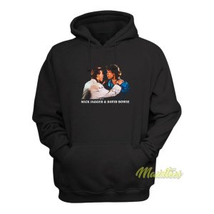 Mick Jagger and David Bowie Hoodie 1