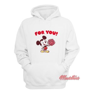 Mickey Mouse Valentines For You Hoodie 1