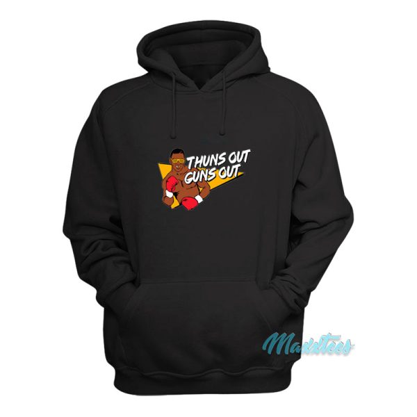 Mike Tyson Thuns Out Guns Out Hoodie