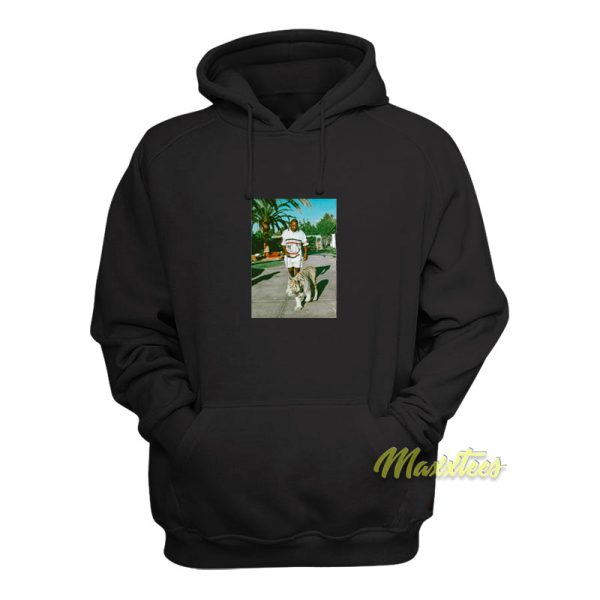 Mike Tyson Walking Tiger Hoodie