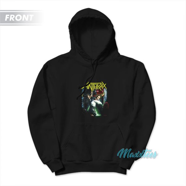 Mikey Way Anthrax Spreading The Disease Hoodie