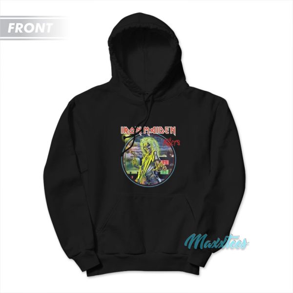 Miley Cyrus Iron Maiden Killers World Tour Hoodie