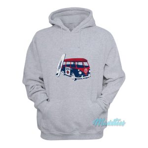 Miller Lite Beer Surfboard Van Hoodie 1